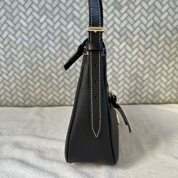 Dooney & Bourke Black Pebble Grain Small Presley - NWOT - Picture 5 of 10